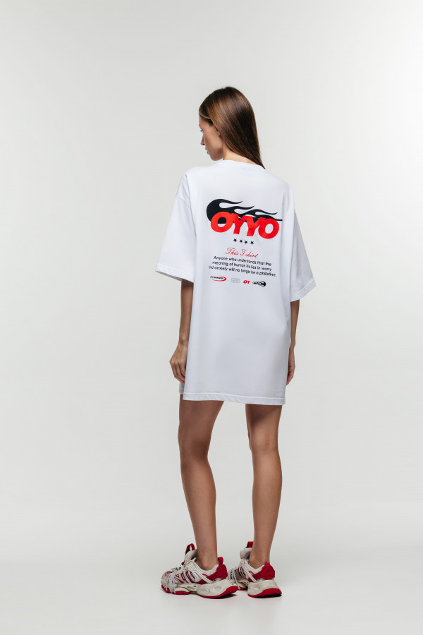 Футболка OYYO FLAME белая (M)