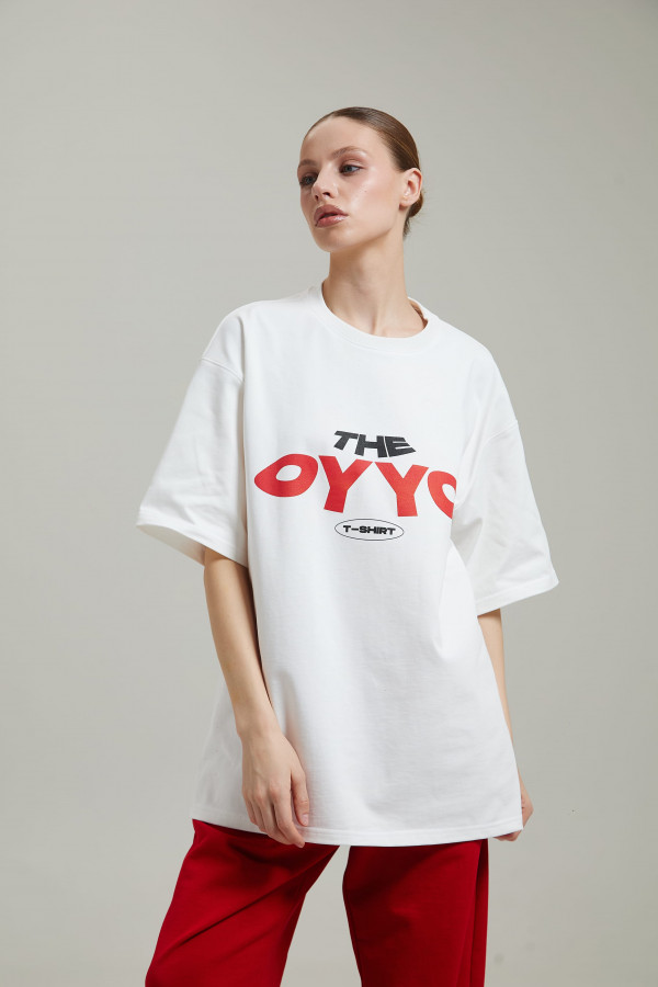 Футболка OYYO THE OYYO RED белая L