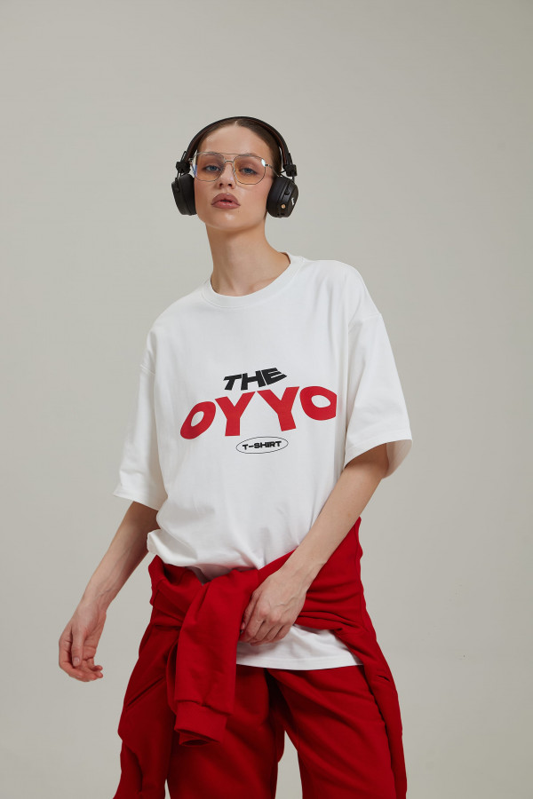 Футболка OYYO THE OYYO RED белая L