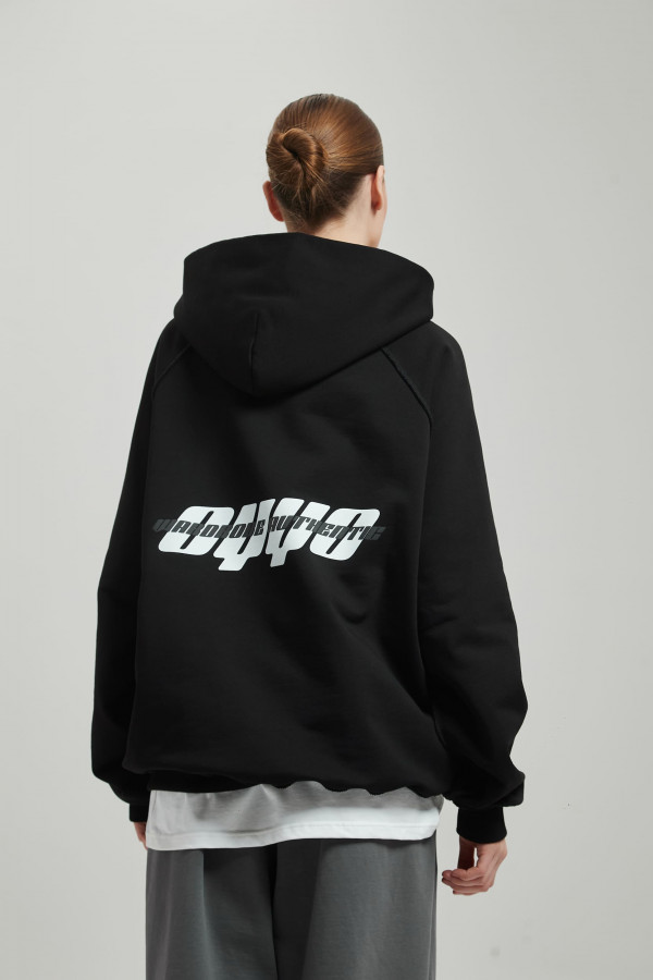 Худи OYYO WARDROBE REVERSE черный (S)