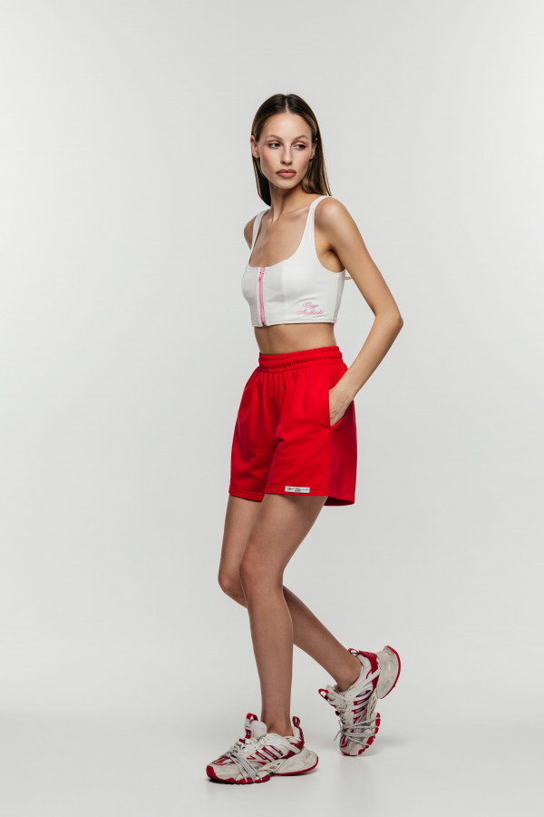 Шорты OYYO WOMEN BASE красные (S)
